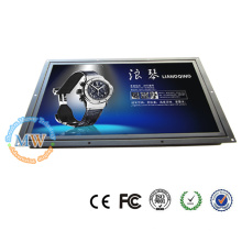 1440X900 resolution open frame 17 inch touch screen LCD monitor with HDMI VGA DVI